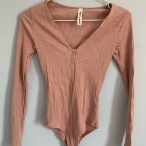 Blush Pink Body Suit